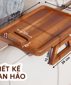 Khay gỗ kẹp sofa 4