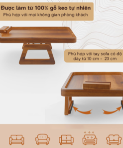 Khay gỗ kẹp sofa 3